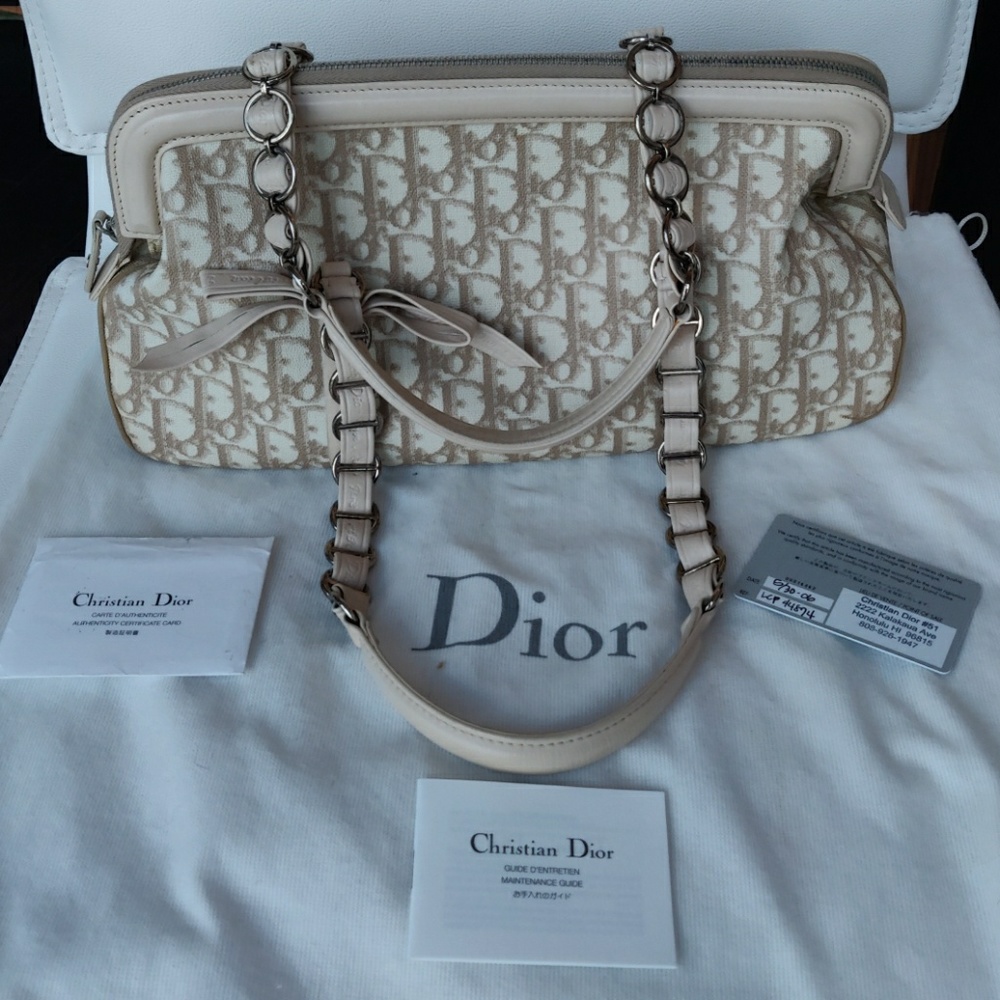 Authentic Dior Romantique Shoulder Bag